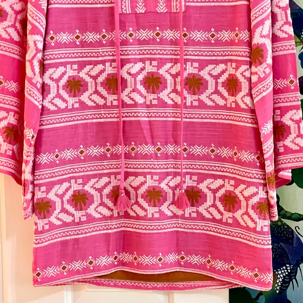 🌺🎉HP🎉🌺 NWOT Johanna Ortiz Apurimac Embroidered Mini Dress - Picture 12 of 16